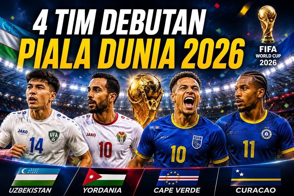 Empat tim debutan Piala Dunia 2026 yang berpeluang membuat kejutan