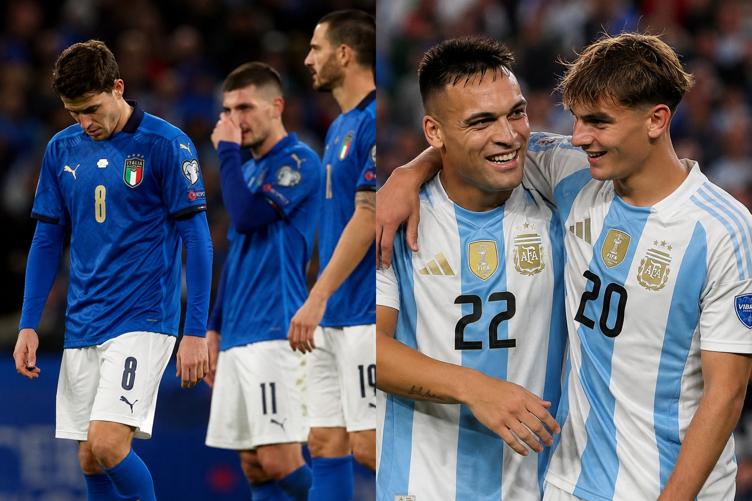 Italia gagal tembus putaran final Piala Dunia 2026