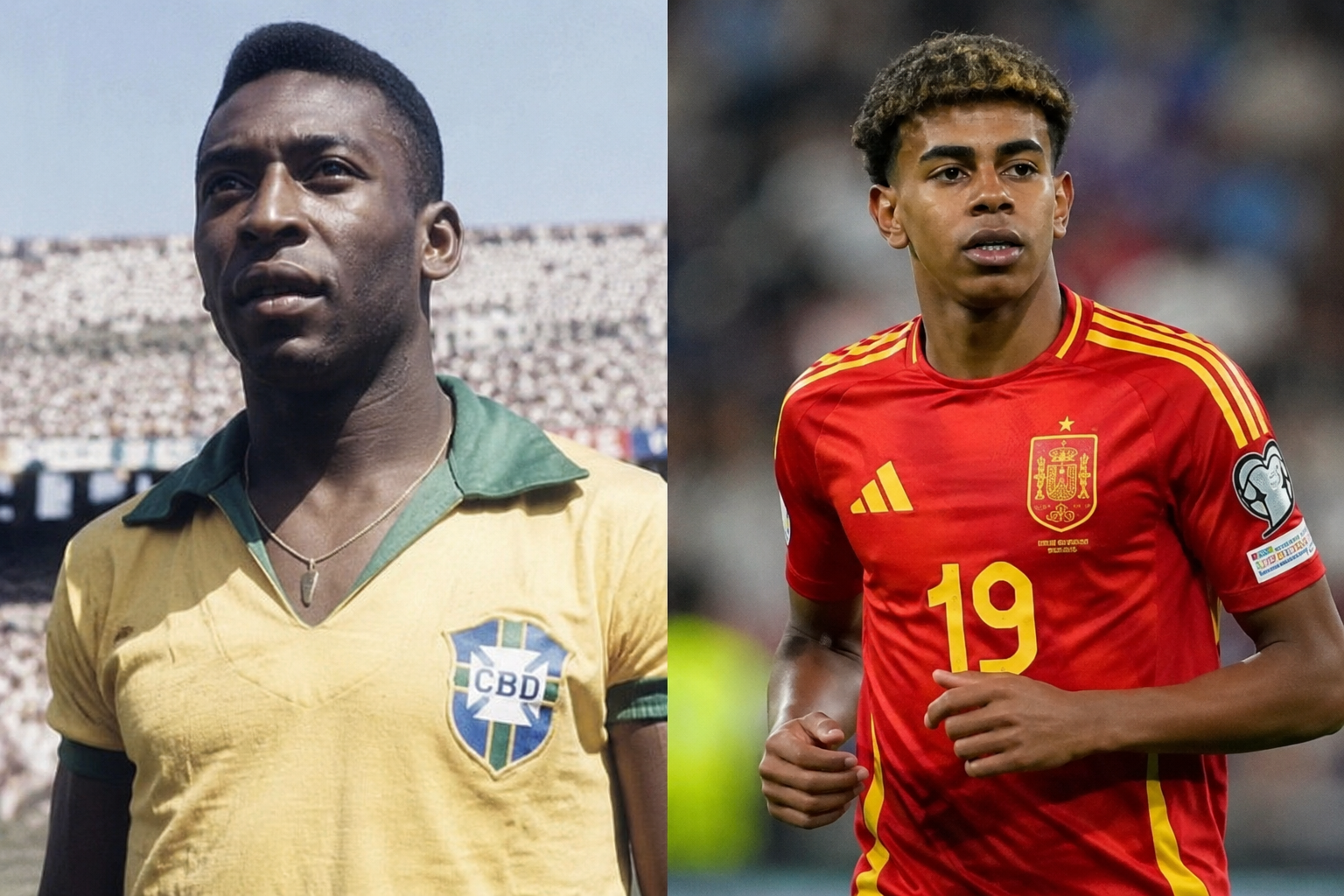 Pele dan Lamine Yamal