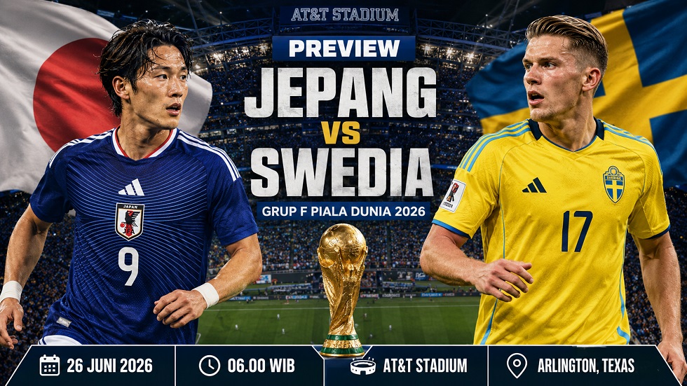 Preview Jepang vs Swedia