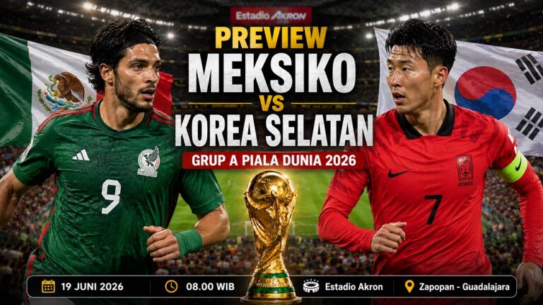 Preview Meksiko vs Korea Selatan