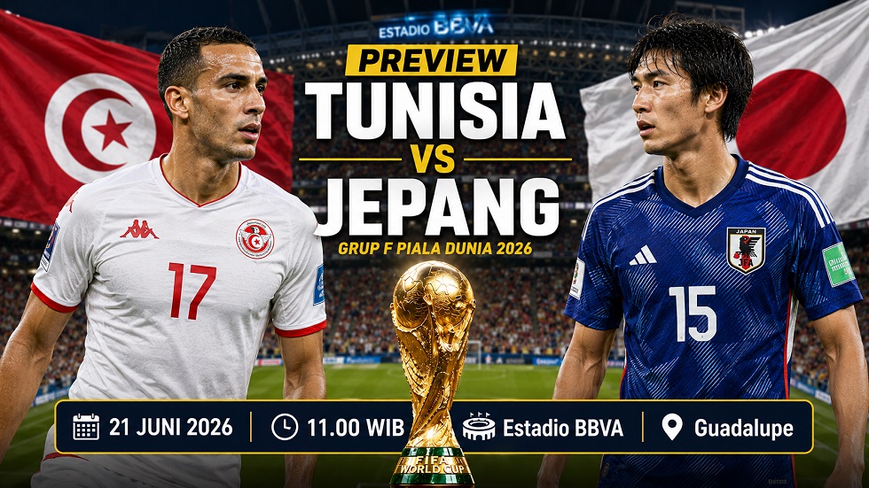 Preview Tunisia vs Jepang