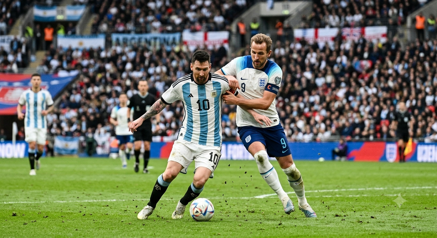 Messi vs Harry Kane