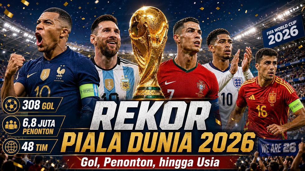 Daftar Rekor Piala Dunia 2026.