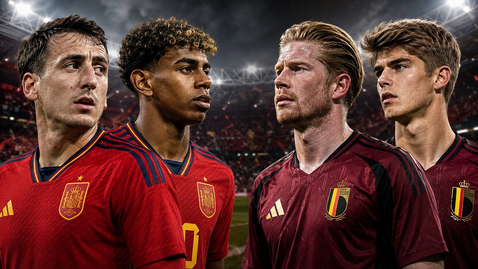Daftar pemain dengan shot on goal terbanyak jelang pertandingan Spanyol vs Belgia.