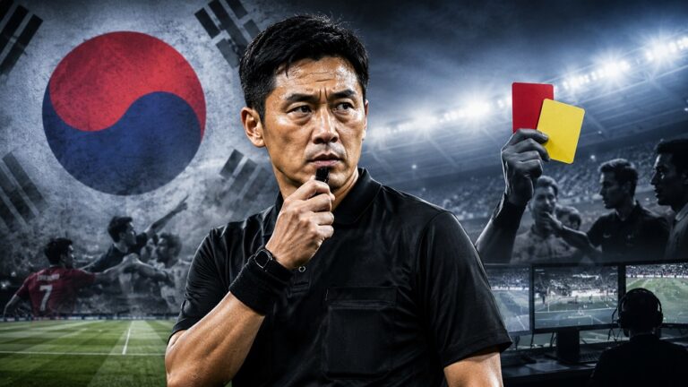 Skandal wasit di Korea Selatan.