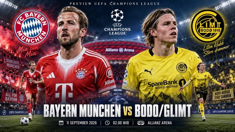 Preview Bayern Munchen vs Bodo/Glimt