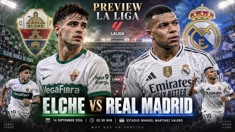 Preview Elche vs Real Madrid