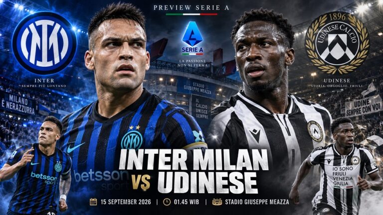 Preview Inter Milan vs Udinese