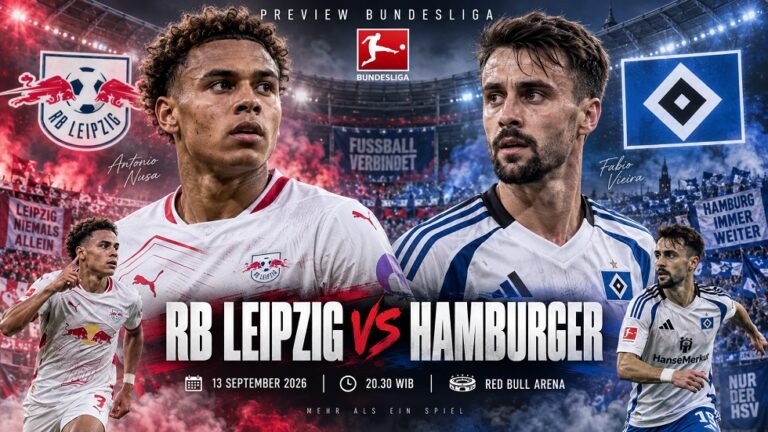Preview Red Bull Leipzig vs Hamburger SV