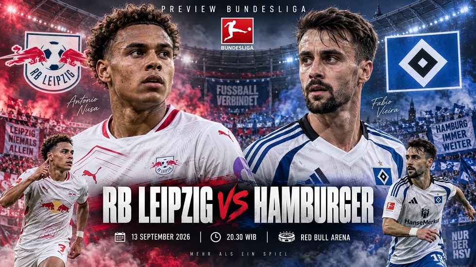 Preview Red Bull Leipzig vs Hamburger SV