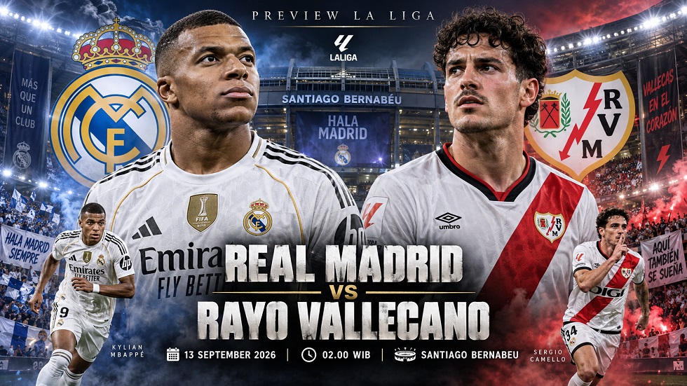 Preview Real Madrid vs Rayo Vallecano