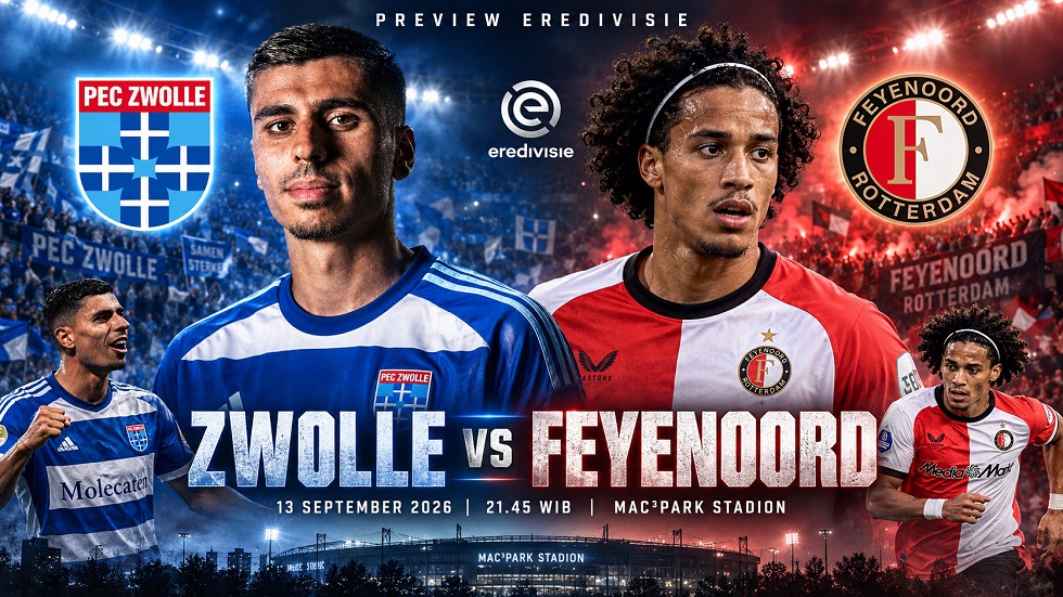 Preview PEC Zwolle vs Feyenoord Rotterdam
