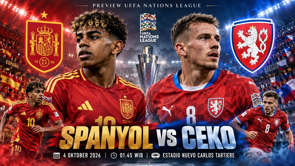 Spanyol vs Ceko